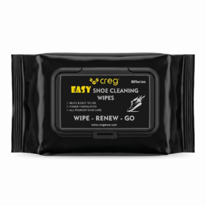 CREG Easy Shoe Cleaning Wipes Pack of 80 for Sneakers and Shoes