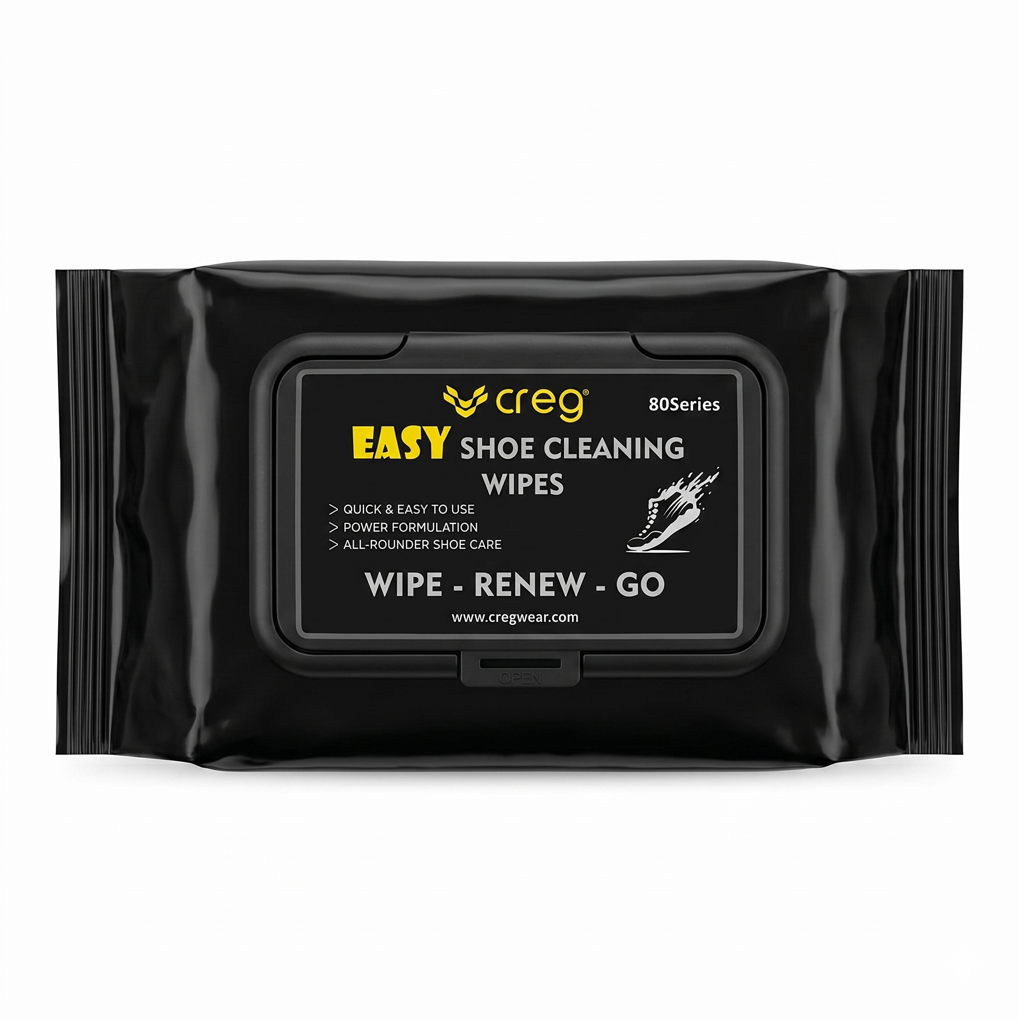Shoe Cleaning Wipes | 80 Premium Sneaker Wipes