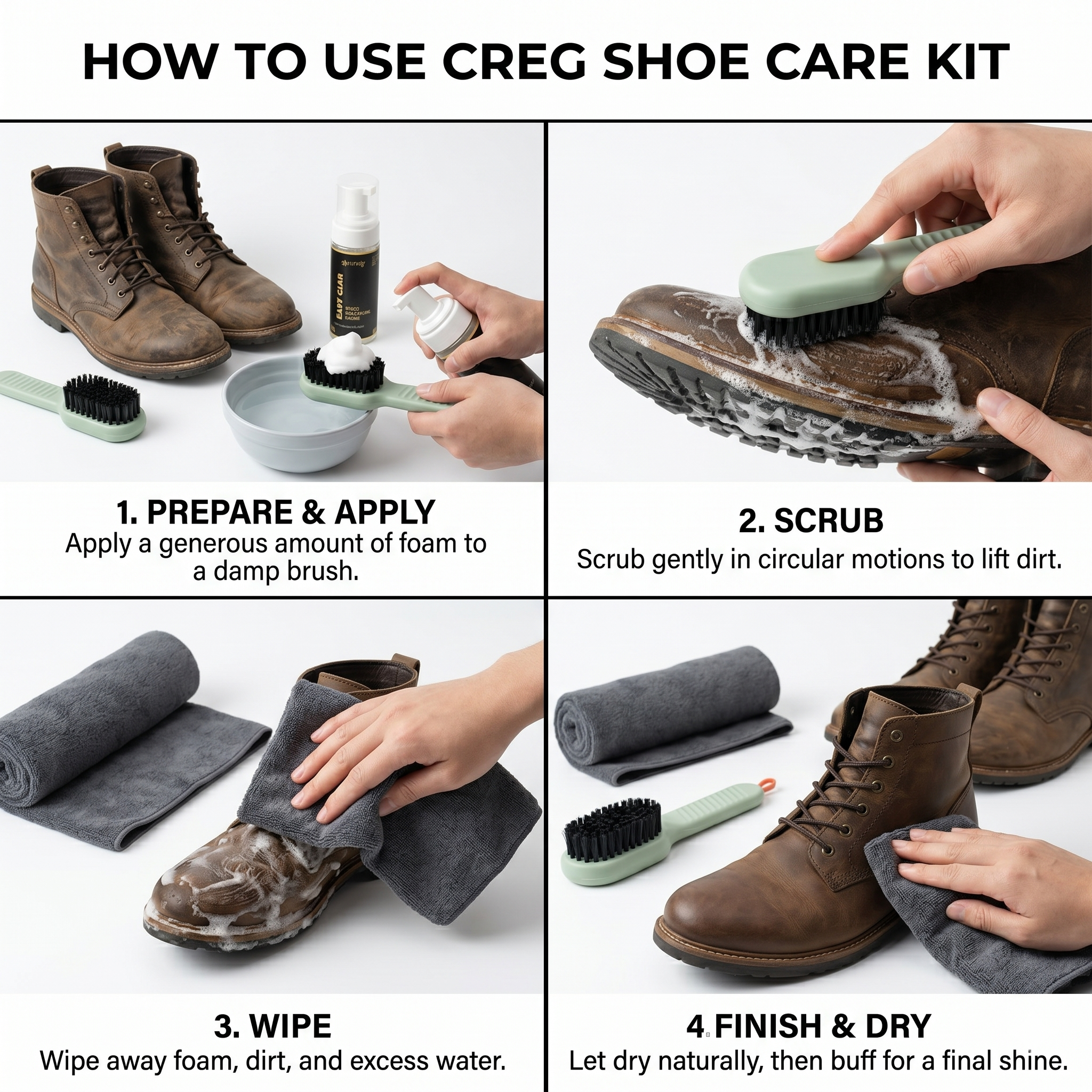 The Ultimate Easy Clean Shoe Care Kit